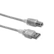 S-Link SL-U2005 Usb 2.0 5 Metre Şeffaf Yazıcı Kablosu