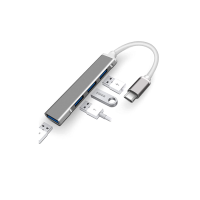 Ultra Slim 4 Port Type-c 3.1 Usb 3.0 Hub (Metal) Çoklayıcı