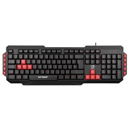 Hytech HYK-46 Gamy Combo Siyah Usb Kırmızı Tuşlu Q Klavye