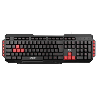 Hytech HYK-46 Gamy Combo Siyah Usb Kırmızı Tuşlu Q Klavye