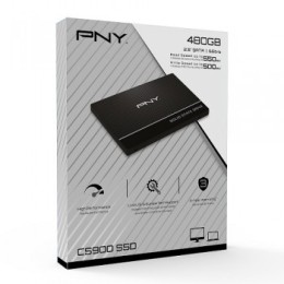 Pny 480GB CS900 SSD 2,5" 550-500 MB/s