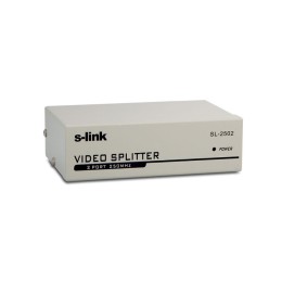 S-Link SL-2502 2 Vga 250Mhz Monitör Splitter